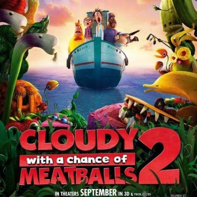 Cloudy with a Chance of Meatballs 2 Album Cover