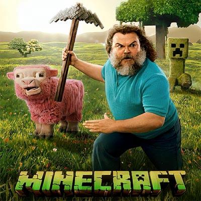 Minecraft Movie Album Cover